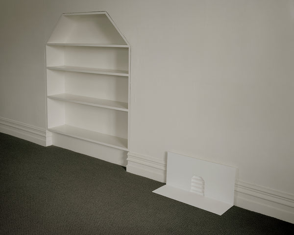 Marie Shannon | Book Shelves and Scale Model, 2021