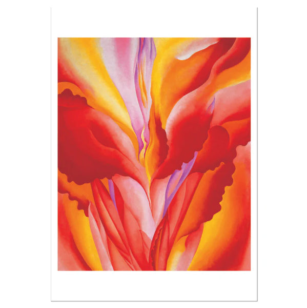 Georgia O'Keeffe Abstract Flowers - Boxed Notecards | Pomegranate