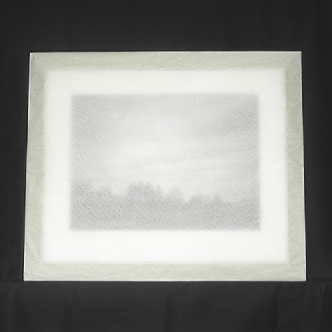 Wrapped Photograph (Bedroom at Aachen, Julian Dashper), 1995| Marie Shannon