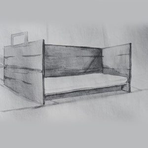 Marie Shannon Arena Daybed I, 2001/02 crop